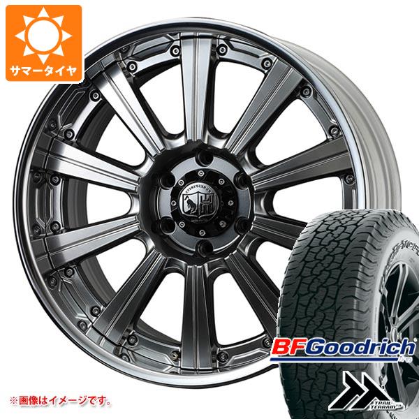 【タイヤ交換対象】ランドクルーザー300用 サマータイヤ BFグッドリッチ トレールテレーンT/A 275/55R20 113T アウトラインホワイトレター スーパースター ピュアスピリッツ サフォーク XC 9.0-20 タイヤホイール4本セット｜タイヤマックス