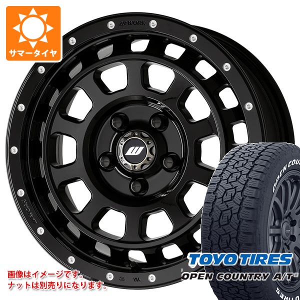 【タイヤ交換対象】ニッサン T31エクストレイル用 2026年製 サマータイヤ トーヨー オープンカントリー A/T3 215/65R16C 109/107R ホワイトレター ワーク クラッグ T-グラビック MC+ 7.0-16 タイヤホイール4本セット｜タイヤマックス