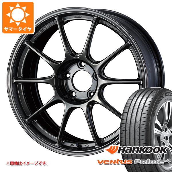 【タイヤ交換対象】サマータイヤ 235/45R17 97Y XL ハンコック ベンタス プライム4 K135 ウェッズスポーツ TC105X 8.0-17 タイヤホイール4本セット
