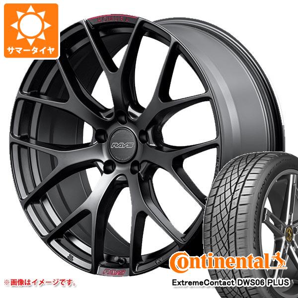 【タイヤ交換対象】サマータイヤ 235/40R19 96W XL コンチネンタル エクストリームコンタクト DWS06 プラス レイズ ホムラ 2x7FT スポーツエディション 8.0-19 タイヤホイール4本セット