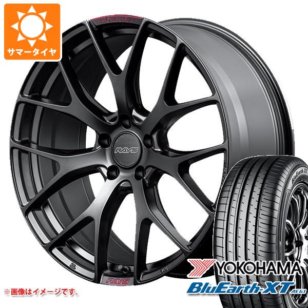 【タイヤ交換対象】サマータイヤ 225/50R18 95V ヨコハマ ブルーアースXT AE61 レイズ ホムラ 2x7FT スポーツエディション 7.5-18 タイヤホイール4本セット