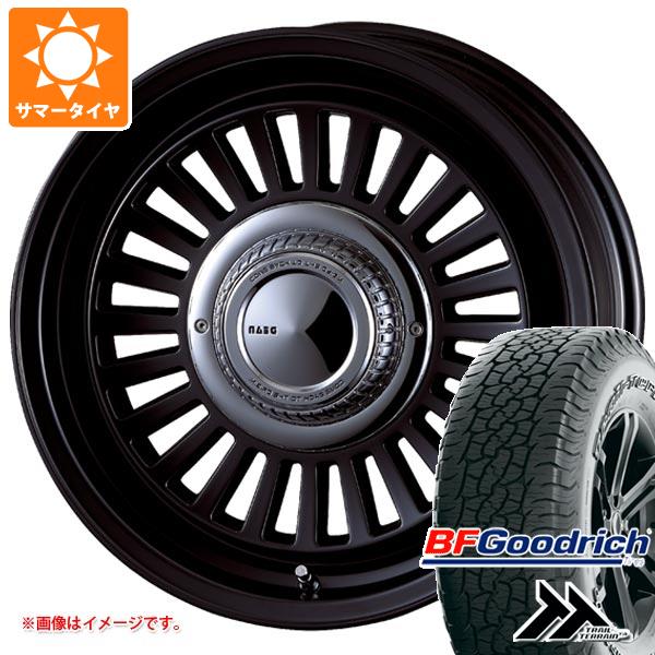 【タイヤ交換対象】サマータイヤ 265/65R17 112T BFグッドリッチ トレールテレーンT/A アウトラインホワイトレター クリムソン ディーン カリフォルニア 7.5-17 タイヤホイール4本セット