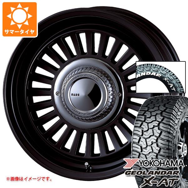 【タイヤ交換対象】5本セット スズキ ジムニー用 サマータイヤ ヨコハマ ジオランダー X-AT G016 185/85R16 105/103N LT ホワイトレター クリムソン ディーン カリフォルニア 5.5-16 タイヤホイール5本セット