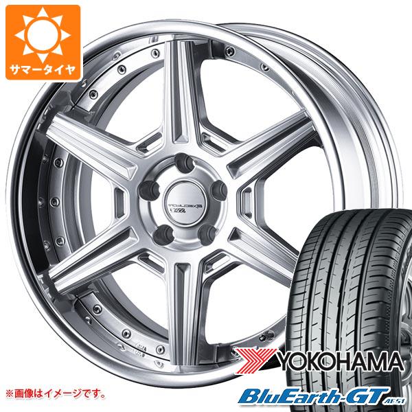 【タイヤ交換対象】サマータイヤ 225/45R19 96W XL ヨコハマ ブルーアースGT AE51 SSR エグゼキューター RC06R 8.0-19 タイヤホイール4本セット｜タイヤマックス