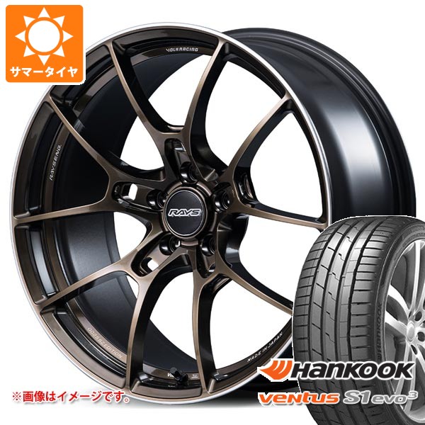 【タイヤ交換対象】サマータイヤ 235/50R18 (101Y) XL ハンコック ベンタス S1 エボ3 K127 レイズ ボルクレーシング G025 SZエディション 8.0-18 タイヤホイール4本セット 197,350円