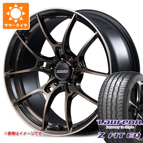 【タイヤ交換対象】サマータイヤ 215/45R18 89Y ラウフェン Zフィット EQ LK03 レイズ ボルクレーシング G025 SZエディション 7.5-18 タイヤホイール4本セット