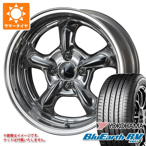 【タイヤ交換対象】2026年製 サマータイヤ 185/65R15 88H ヨコハマ ブルーアースRV RV03 ワーク グッカーズ ヘミ 6.5-15 タイヤホイール4本セット