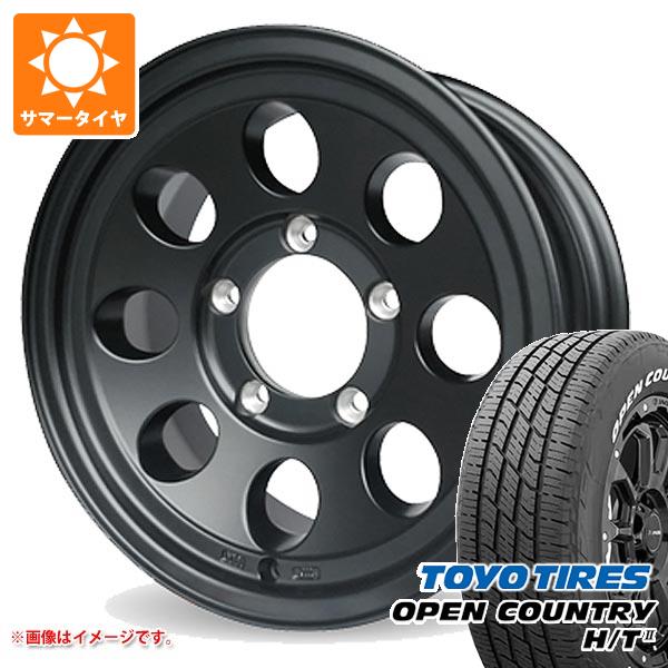 【タイヤ交換対象】スズキ ジムニーシエラ JB74W用 2026年製 サマータイヤ トーヨー オープンカントリー H/T2 215/70R16 100H ホワイトレター ジムライン タイプ2 6.0-16 タイヤホイール4本セット|タイヤマックス