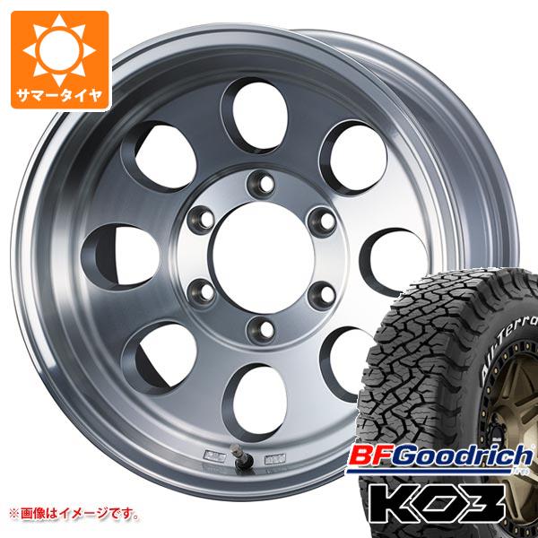 【タイヤ交換対象】ランドクルーザー70 GRJ76K用 サマータイヤ BFグッドリッチ オールテレーンT/A KO3 LT285/75R16 126/123S ホワイトレター ジムライン タイプ2 8.0-16 タイヤホイール4本セット
