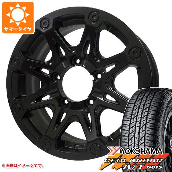 【タイヤ交換対象】5本セット ジムニー JB64W用 サマータイヤ ヨコハマ ジオランダー A/T G015 LT225/75R16 115/112R アウトラインホワイトレター オフビート バウンティコレクション BDX08 5.5-16 タイヤホイール5本セット 98,038円