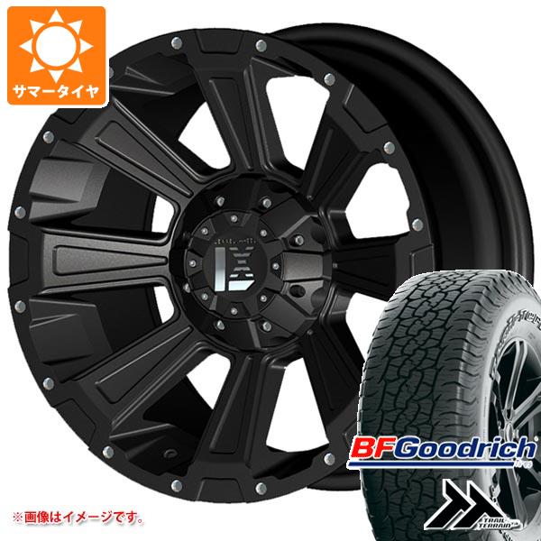 【タイヤ交換対象】ハイラックスサーフ215系用 サマータイヤ BFグッドリッチ トレールテレーンT/A 265/65R17 112T アウトラインホワイトレター オフビート レクセル オフロードスタイル デスロック 8.5-17 タイヤホイール4本セット