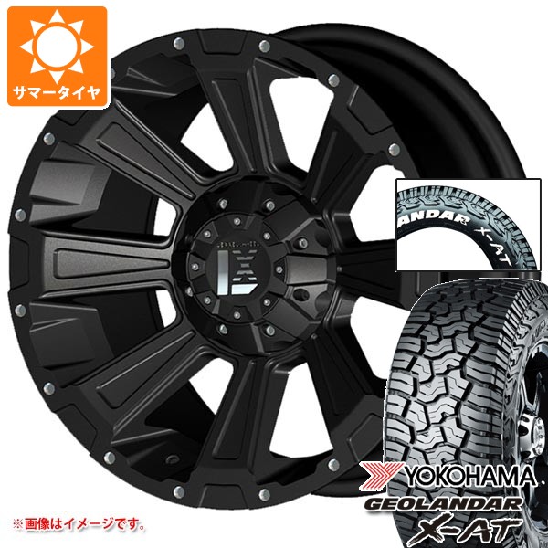 【タイヤ交換対象】ミツビシ デリカD5用 2026年製 サマータイヤ ヨコハマ ジオランダー X-AT G016 225/70R16 103S ホワイトレター オフビート レクセル オフロードスタイル デスロック 7.0-16 タイヤホイール4本セット｜タイヤマックス