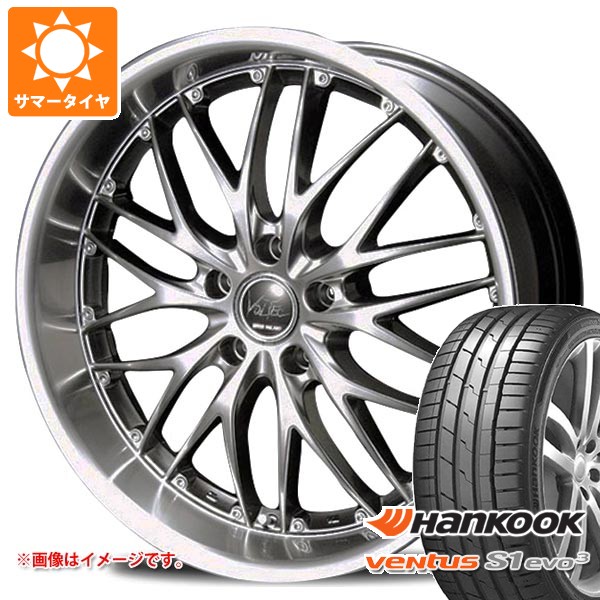 【タイヤ交換対象】2026年製 サマータイヤ 245/35R21 (96Y) XL ハンコック ベンタス S1 エボ3 K127 インターミラノ ボルテック ハイパー MZ 9.0-21 タイヤホイール4本セット｜タイヤマックス