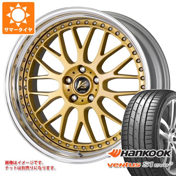 【タイヤ交換対象】サマータイヤ 245/35R19 (93Y) XL ハンコック ベンタス S1 エボ3 K127 ワーク VS XX 8.5-19 タイヤホイール4本セット|タイヤマックス