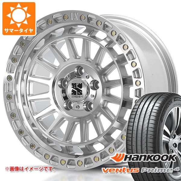 【タイヤ交換対象】ニッサン T31エクストレイル用 サマータイヤ ハンコック ベンタス プライム4 K135 215/65R16 102H XL K135A MLJ エクストリームJ XJ08 7.0-16 タイヤホイール4本セット 80,685円
