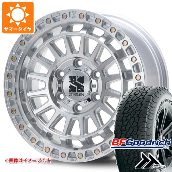 【タイヤ交換対象】トヨタ ハイラックスサーフ215系用 サマータイヤ BFグッドリッチ トレールテレーンT/A 265/65R17 112T アウトラインホワイトレター MLJ エクストリームJ XJ08 8.0-17 タイヤホイール4本セット｜タイヤマックス