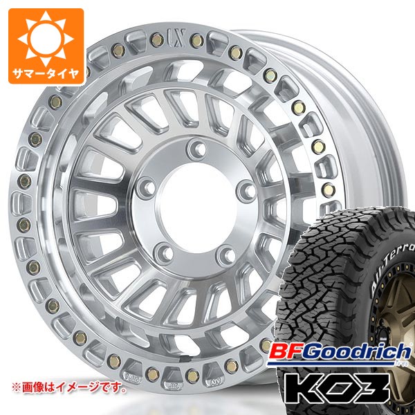 【タイヤ交換対象】5本セット スズキ ジムニー JB64W用 サマータイヤ BFグッドリッチ オールテレーンT/A KO3 LT215/70R16 100/97S ホワイトレター MLJ エクストリームJ XJ08 5.5-16 タイヤホイール5本セット