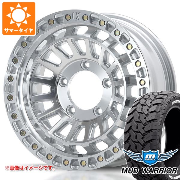 【タイヤ交換対象】スズキ ジムニー JB64W用 サマータイヤ モンスタ マッドウォーリアー LT215/70R16 107/105Q ホワイトレター MLJ エクストリームJ XJ08 5.5-16 タイヤホイール4本セット 96,910円