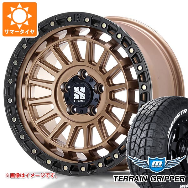 【タイヤ交換対象】トヨタ RAV4 50系用 サマータイヤ モンスタ テレーングリッパー 265/65R17 116T XL ホワイトレター MLJ エクストリームJ XJ08 7.5-17 タイヤホイール4本セット｜タイヤマックス 112,950円