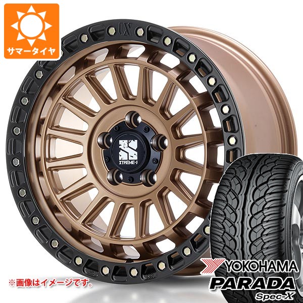【タイヤ交換対象】サマータイヤ 235/60R18 103V ヨコハマ パラダ スペック-X PA02 MLJ エクストリームJ XJ08 8.0-18 タイヤホイール4本セット|タイヤマックス