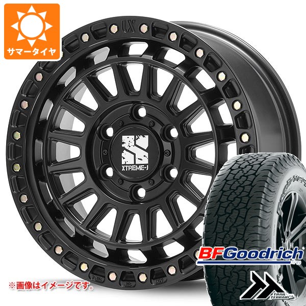 【タイヤ交換対象】トヨタ ハイラックス 120系用 サマータイヤ BFグッドリッチ トレールテレーンT/A 265/65R17 112T アウトラインホワイトレター MLJ エクストリームJ XJ08 8.0-17 タイヤホイール4本セット