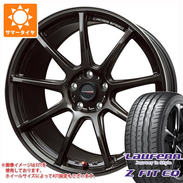 【タイヤ交換対象】サマータイヤ 245/45R18 100Y XL ラウフェン Zフィット EQ LK03 クロススピード ハイパーエディション RS9 7.5-18 タイヤホイール4本セット