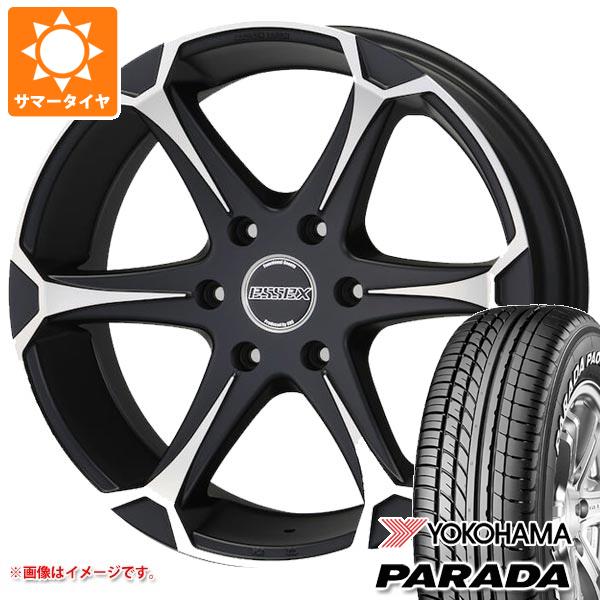 【タイヤ交換対象】ハイエース 200系用 2026年製 サマータイヤ ヨコハマ パラダ PA03 215/60R17C 109/107S ホワイトレター エセックス EJ 7.0-17 タイヤホイール4本セット