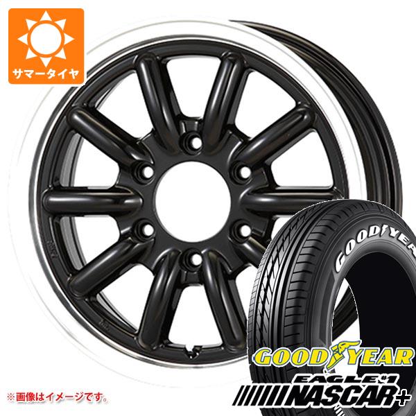 【タイヤ交換対象】ハイエース 200系用 2026年製 サマータイヤ グッドイヤー イーグル ＃1 ナスカープラス 215/60R17C 109/107R ホワイトレター エセックス ENCB 6.5-17 タイヤホイール4本セット