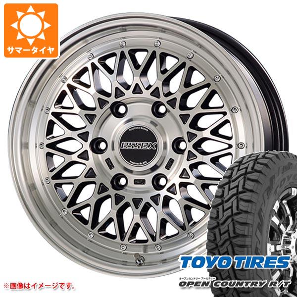 トヨタ ハイエース 200系用 サマータイヤ 2026年製 トーヨー オープンカントリー R/T 215/70R16 100Q ブラックレター エセックス ENCM 6.5-16 タイヤホイール4本セット｜タイヤマックス