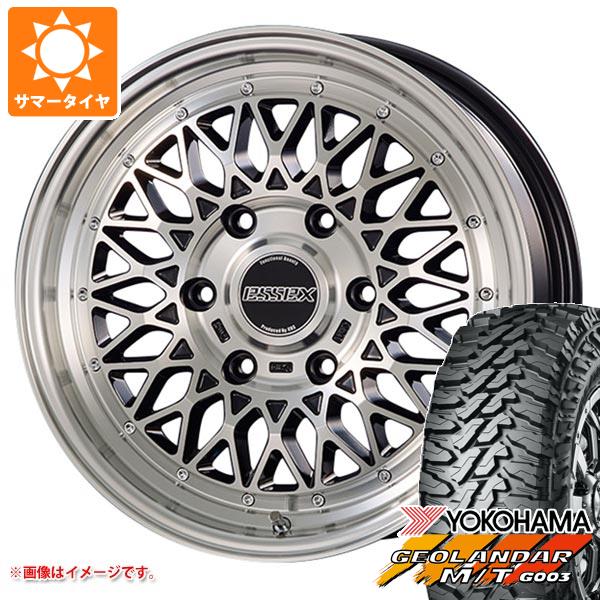 【タイヤ交換対象】ハイエース 200系用 2026年製 サマータイヤ ヨコハマ ジオランダー M/T G003 LT215/70R16 100/ 97Q エセックス ENCM 6.5-16 タイヤホイール4本セット