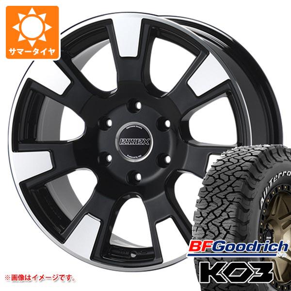 【タイヤ交換対象】ハイエース 200系用 2026年製 サマータイヤ BFグッドリッチ オールテレーンT/A KO3 LT215/70R16 100/97S ホワイトレター エセックス ES 7.0-16 タイヤホイール4本セット｜タイヤマックス