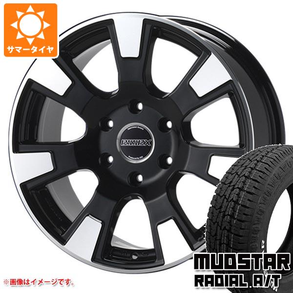 【タイヤ交換対象】ハイエース 200系用 サマータイヤ マッドスター ラジアル A/T 215/65R16C 109/107L ホワイトレター エセックス ES 7.0-16 タイヤホイール4本セット
