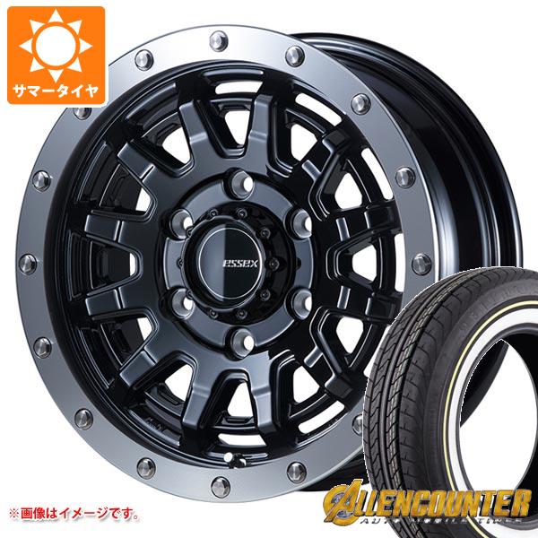 【タイヤ交換対象】ハイエース 200系用 サマータイヤ オーレンカウンター クラシックオーバル 215/65R16C 109/107T ホワイト/イエローリボン エセックス EX-16 6.5-16 タイヤホイール4本セット