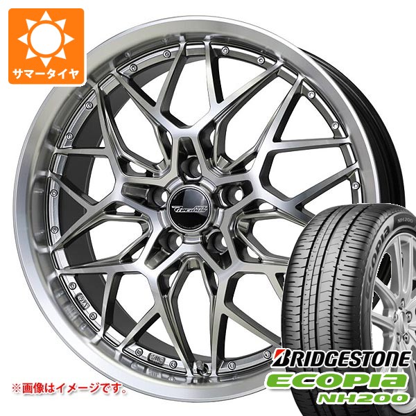 【タイヤ交換対象】サマータイヤ 215/45R18 93W XL ブリヂストン エコピア NH200 プレシャス アスト M5 7.0-18 タイヤホイール4本セット｜タイヤマックス