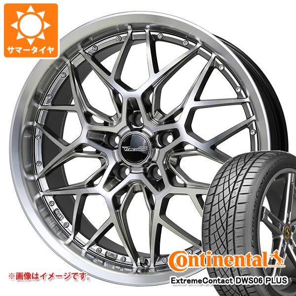 【タイヤ交換対象】サマータイヤ 215/50R17 95W XL コンチネンタル エクストリームコンタクト DWS06 プラス プレシャス アスト M5 7.0-17 タイヤホイール4本セット|タイヤマックス
