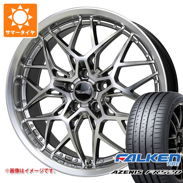 【タイヤ交換対象】サマータイヤ 255/40R20 101Y XL ファルケン アゼニス FK520L プレシャス アスト M5 8.5-20 タイヤホイール4本セット