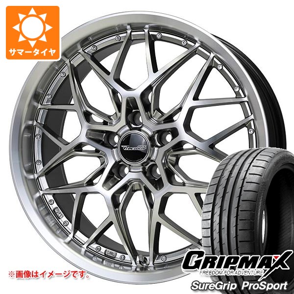 【タイヤ交換対象】サマータイヤ 245/35R21 96Y XL グリップマックス シュアグリップ プロスポーツ プレシャス アスト M5 8.5-21 タイヤホイール4本セット