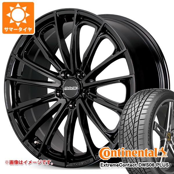 トヨタ 40系アルファード用 サマータイヤ コンチネンタル エクストリームコンタクト DWS06 プラス 245/45ZR20 103Y XL レイズ RS ヴォウジェ SE 8.5-20 タイヤホイール4本セット｜タイヤマックス