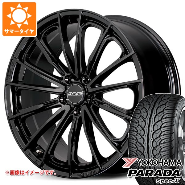 【タイヤ交換対象】レクサス RX A10/H10系用 サマータイヤ ヨコハマ パラダ スペック-X PA02 235/55R20 102V レイズ RS ヴォウジェ SE 8.5-20 タイヤホイール4本セット｜タイヤマックス
