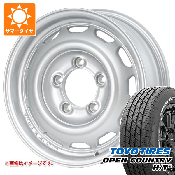 【タイヤ交換対象】5本セット スズキ ジムニー JB64W用 2026年製 サマータイヤ トーヨー オープンカントリー H/T2 215/70R16 100H ホワイトレター アピオ ワイルドボア ベンチュラ 5.5-16 タイヤホイール5本セット|タイヤマックス
