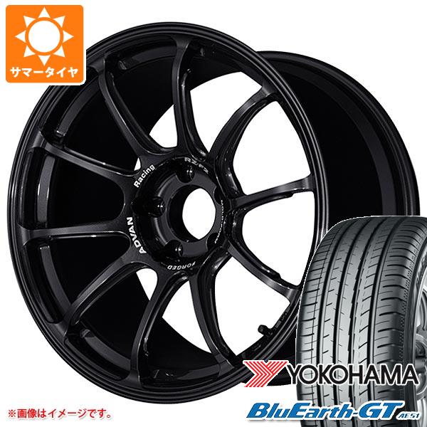 【タイヤ交換対象】サマータイヤ 215/40R18 89W XL ヨコハマ ブルーアースGT AE51 アドバンレーシング RZ-F2 7.5-18 タイヤホイール4本セット