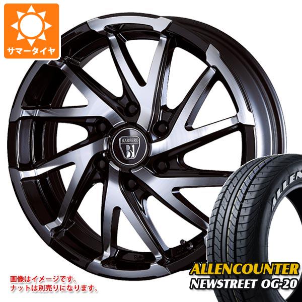 【タイヤ交換対象】ハイエース 200系用 サマータイヤ オーレンカウンター ニューストリート OG-20 215/60R17C 109/107T ホワイトレター クリムソン バルベロ ダイナミックツイスト 6.5-17 タイヤホイール4本セット｜タイヤマックス