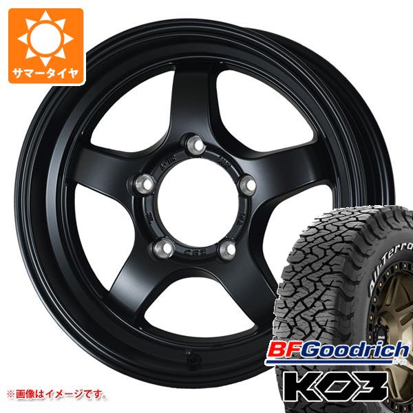 【タイヤ交換対象】ジムニー JB64W用 2026年製 サマータイヤ BFグッドリッチ オールテレーンT/A KO3 LT215/70R16 100/97S ホワイトレター ドゥオール CST ゼロワンハイパー S 5.5-16 タイヤホイール4本セット｜タイヤマックス