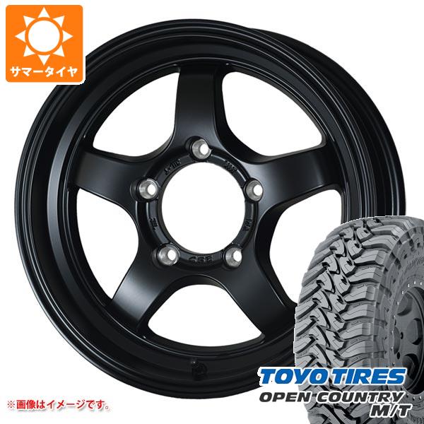 【タイヤ交換対象】5本セット スズキ ジムニーノマド JC74W用 サマータイヤ トーヨー オープンカントリー M/T LT225/75R16 103/100Q ホワイトレター ドゥオール CST ゼロワンハイパー S 6.0-16 タイヤホイール5本セット