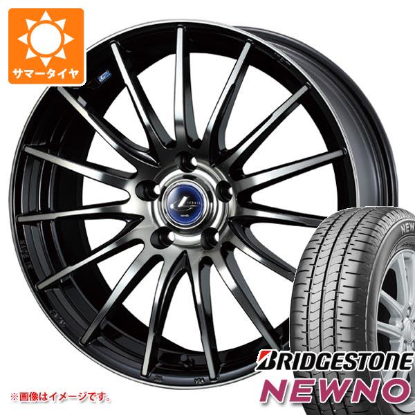 【タイヤ交換対象】サマータイヤ 195/45R16 84V XL ブリヂストン ニューノ レオニス ナヴィア 05 6.0-16 タイヤホイール4本セット