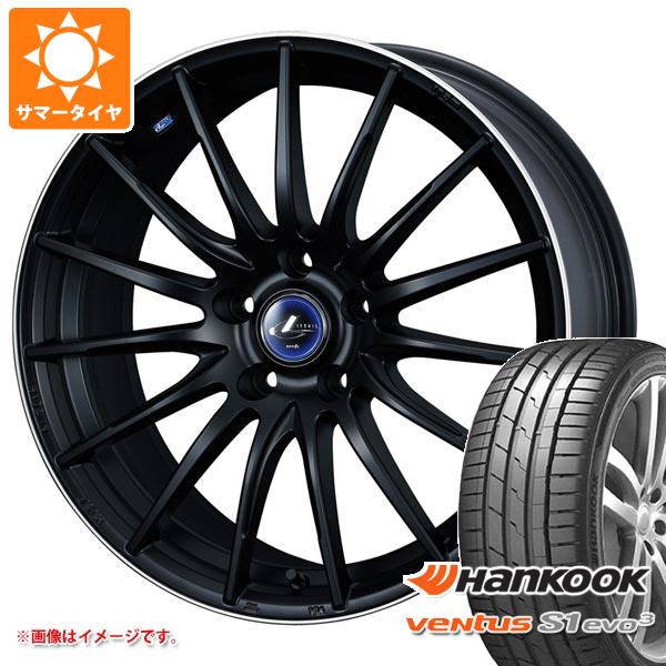 【タイヤ交換対象】サマータイヤ 235/45R18 98Y XL ハンコック ベンタス S1 エボ3 K127 レオニス ナヴィア 05 8.0-18 タイヤホイール4本セット