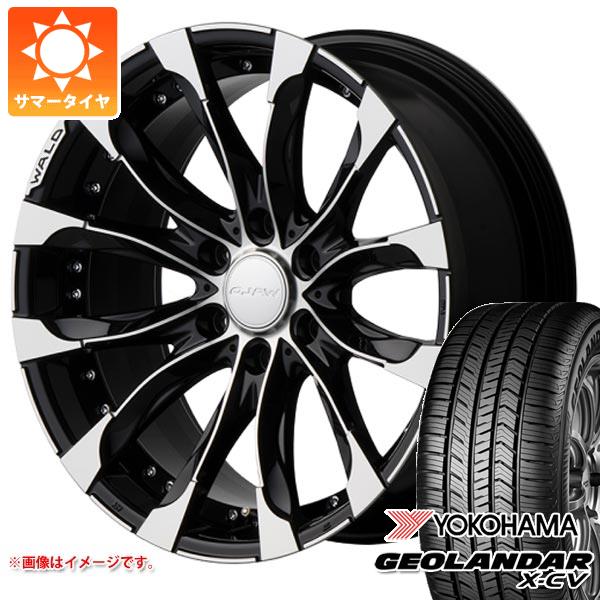【タイヤ交換対象】ランドクルーザー プラド 150系用 サマータイヤ ヨコハマ ジオランダー X-CV G057 265/50R20 111W XL ヴァルド ジャレット J11-C 9.5-20 タイヤホイール4本セット 195,250円