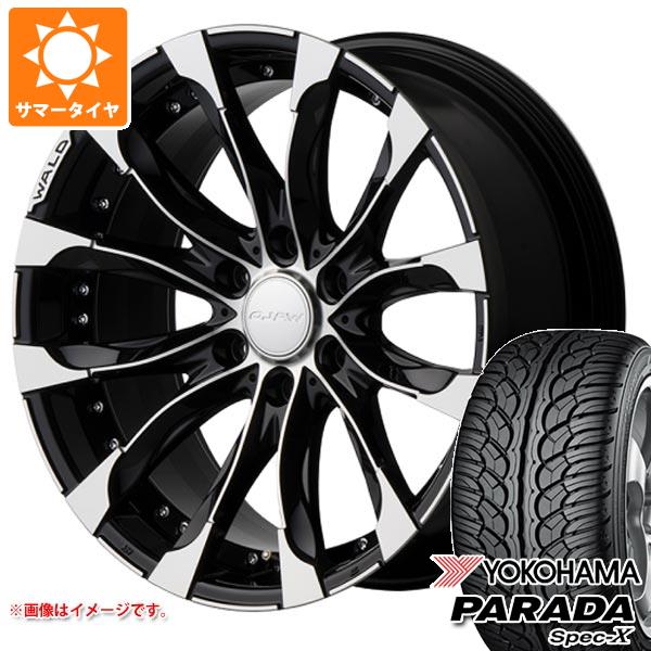 【タイヤ交換対象】ランドクルーザー プラド 150系用 サマータイヤ ヨコハマ パラダ スペック-X PA02 275/55R20 117V REINF ヴァルド ジャレット J11-C 9.5-20 タイヤホイール4本セット｜タイヤマックス