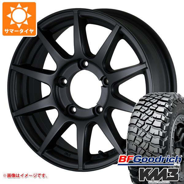 【タイヤ交換対象】5本セット ジムニー JB64W用 サマータイヤ BFグッドリッチ マッドテレーンT/A KM3 LT225/75R16 115/112Q ドゥオール CST ゼロワンハイパー XJ 5.5-16 タイヤホイール5本セット｜タイヤマックス