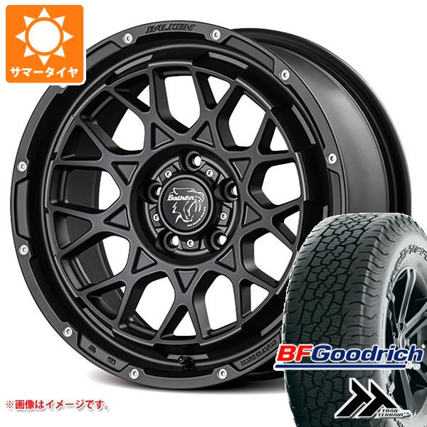 【タイヤ交換対象】30系アルファード用 サマータイヤ BFグッドリッチ トレールテレーンT/A 225/65R17 102T アウトラインホワイトレター ヴァルケン ローツェ 8.0-17 タイヤホイール4本セット｜タイヤマックス